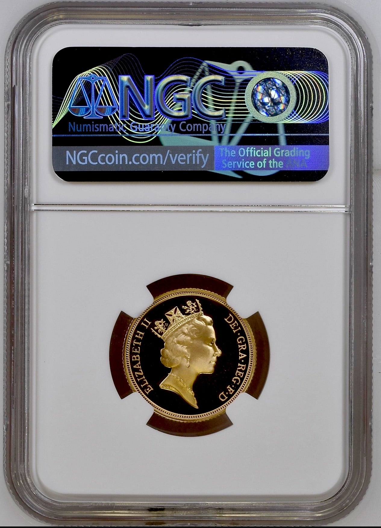 1996 Gold Proof Full Sovereign NGC PF69 ULTRA CAMEO