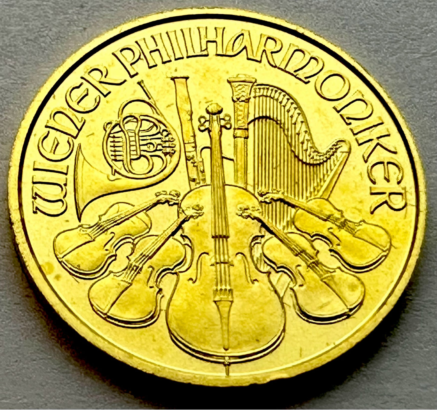 2015 Austrian 1/10oz Philharmonica Gold Coin