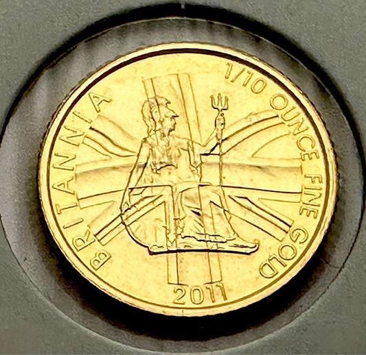 2011 1/10 Ounce Gold Britannia