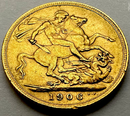 1906 King Edward VII Full Sovereign